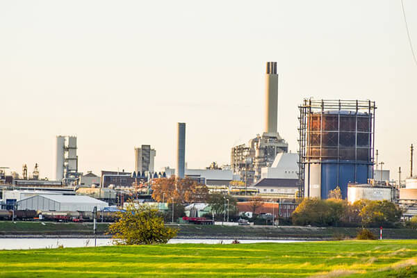 智慧工業(yè)園區(qū)的外觀